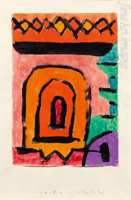 Klee Paul - A side portal
