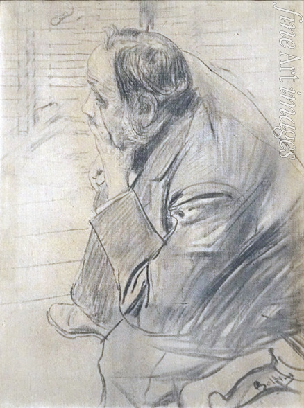 Boldini Giovanni - Porträt von Edgar Degas