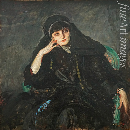 Blanche Jacques-Émile - Portrait of Anna-Elisabeth, Comtesse Mathieu de Noailles (1876-1933)