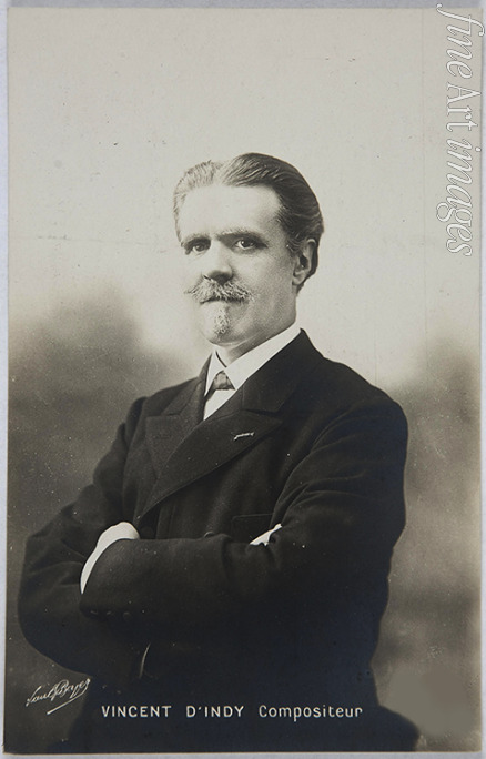 Boyer Paul - Portrait of the composer Vincent d'Indy (1851-1931)