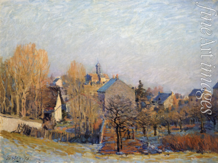 Sisley Alfred - Frost in Louveciennes