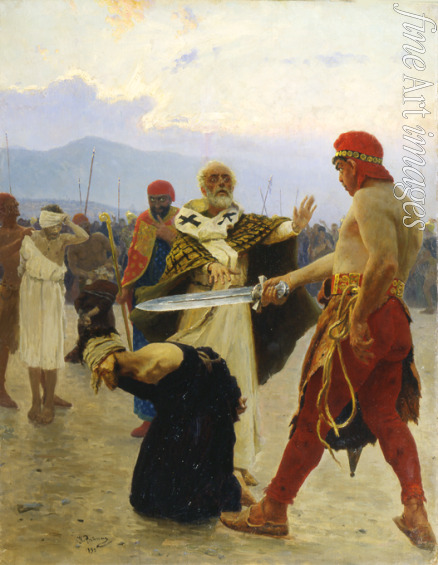 Repin Ilya Yefimovich - Saint Nicholas of Myra saves three innocents from death