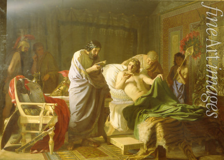 Siemiradzki Henryk - Confidence of Alexander the Great into his physician Philippos