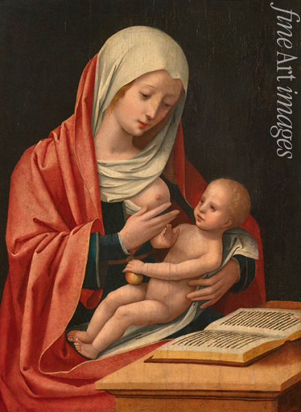 Master of the Female Half-Lengths - Madonna of the Milk