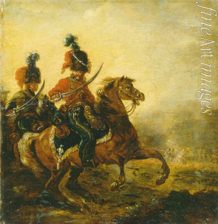 Orlowski (Orlovsky) Alexander Osipovich - Horsemen