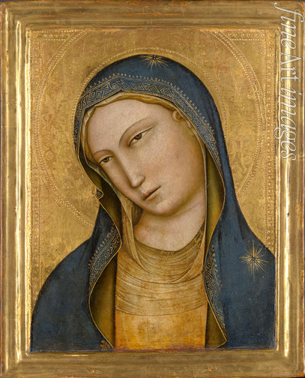 Lorenzo Monaco - Bust of Saint Mary 