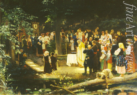 Bodarevsky Nikolai Kornilovich - Feast of the Transfiguration of Our Lord in Ukraine