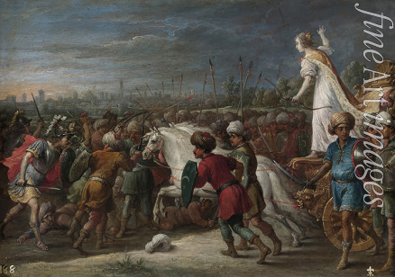 Teniers David der Jüngere - Armida im Kampf gegen die Sarazenen