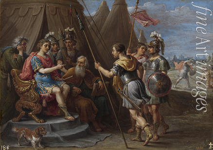 Teniers David der Jüngere - Gottfried und der Kriegsrat der Kreuzfahrer