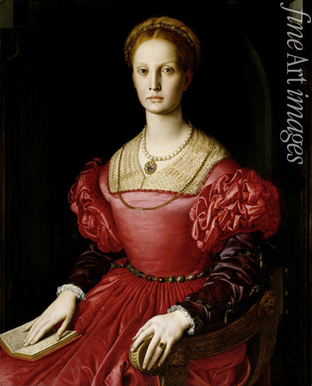 Bronzino Agnolo - Portrait of Lucrezia Panciatichi 