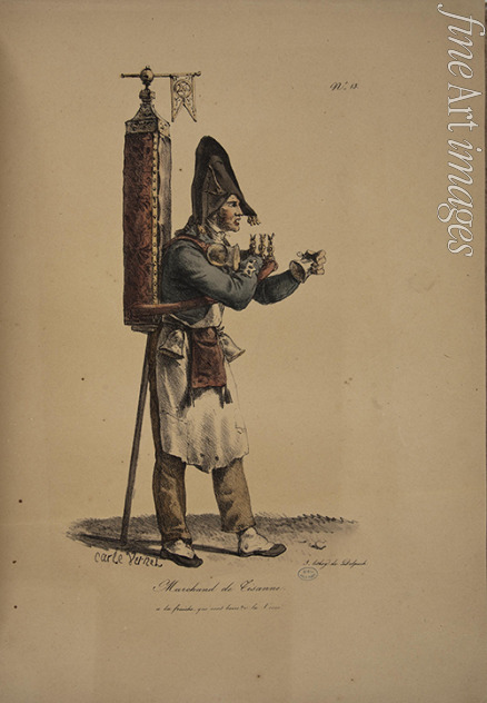 Delpech François Séraphin - Herbal tea seller. From the Series 