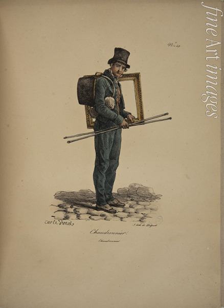 Delpech François Séraphin - Boilermaker. From the Series 