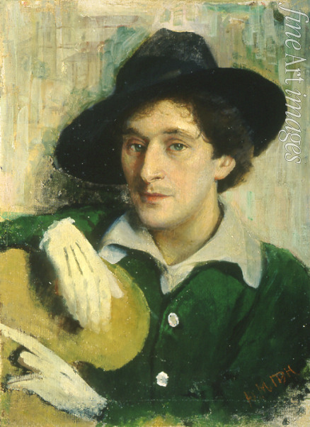 Pen Yuri Moiseyevich - Portrait of the Artist Marc Chagall (1887-1985)
