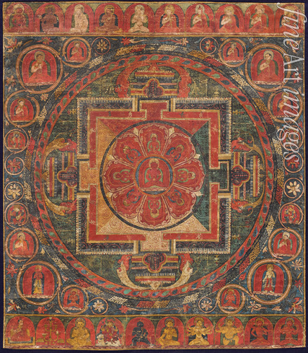 Tibetan culture - Amitayus Buddha Mandala