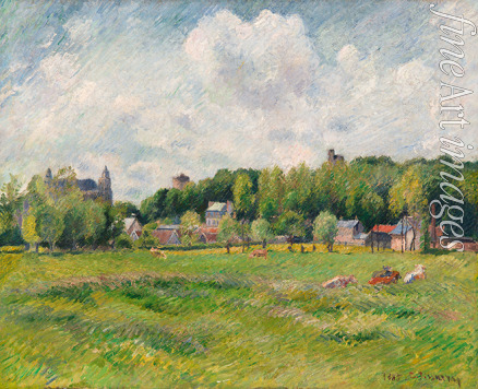 Pissarro Camille - Prairies à Gisors