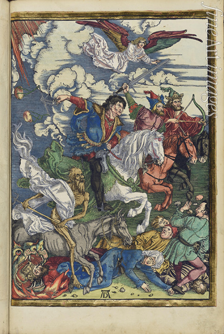 Dürer Albrecht - The four horsemen of the Apocalypse. From the Apocalypse (Book of Revelations)