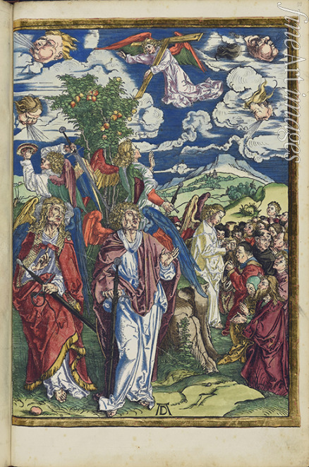 Dürer Albrecht - Die vier Engel mit den Winden und die 144.000 Versiegelten. Aus der Apokalypse (Offenbarung des Johannes)