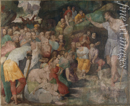 Tibaldi Pellegrino - The Sermon of Saint John the Baptist