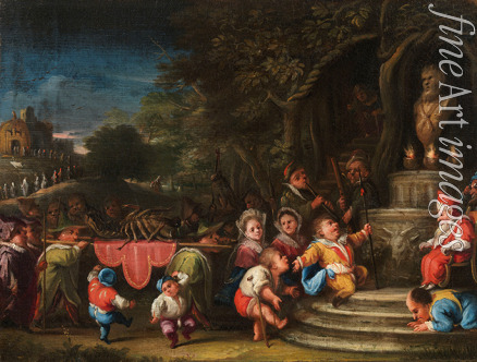 Bocchi Faustino - Presentazione del gambero all'idolo (Präsentation der Garnele an das Idol)