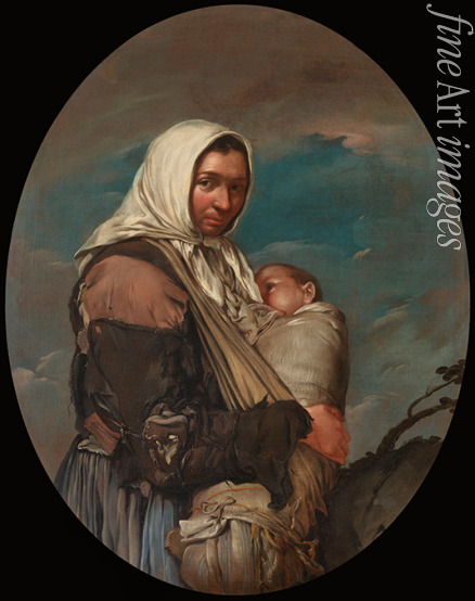 Ceruti Giacomo Antonio - Mutter mit Baby