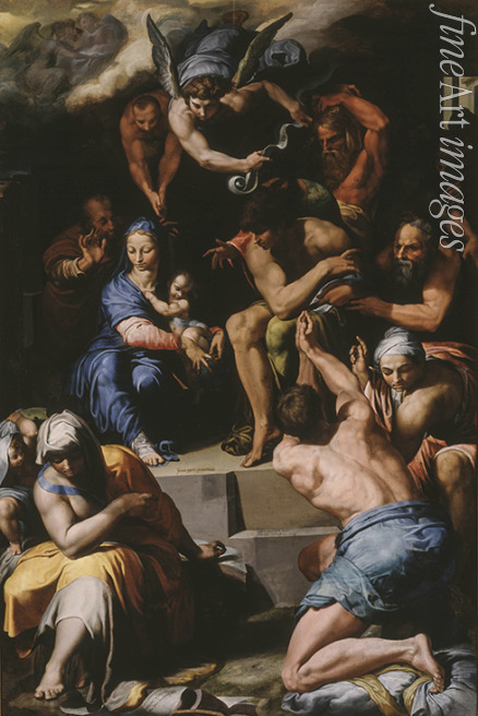 Tibaldi Pellegrino - The Adoration of the Christ Child