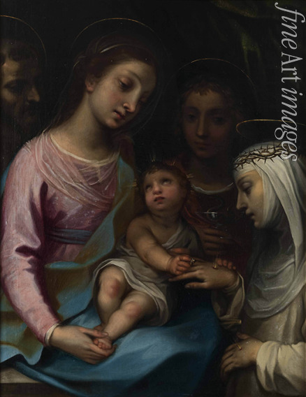 Vanni Francesco - The Mystical Marriage of Saint Catherine of Siena