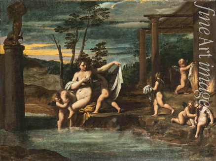 Scarsellino (Scarsella) Ippolito - Das Bad der Venus