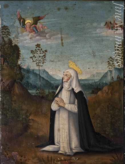 Fungai Bernardino - Die mystische Kommunion der Heiligen Katharina von Siena