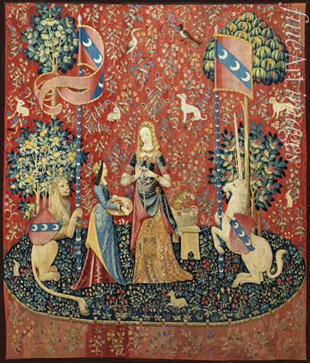 Anonymous master - Smell. The Lady and the Unicorn 