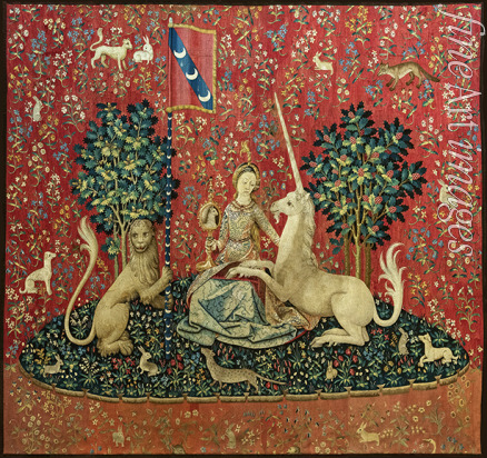 Anonymous master - Sight. The Lady and the Unicorn