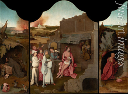 Bosch Hieronymus (School) - Triptych of Job