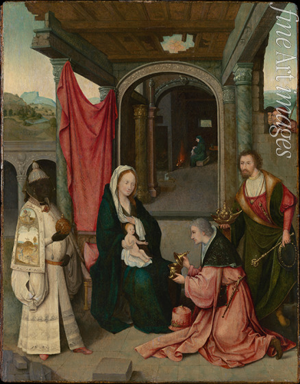 Bosch Hieronymus (Schule) - Die Anbetung der Könige