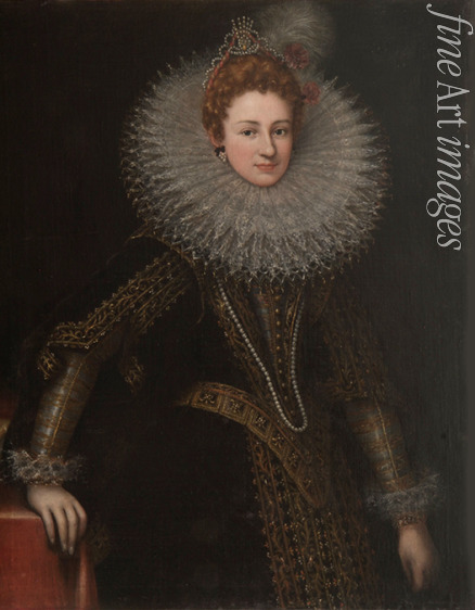 Deynum (Deynen) Guilliam van - Portrait of Veronica Spinola Serra (1577-1617)
