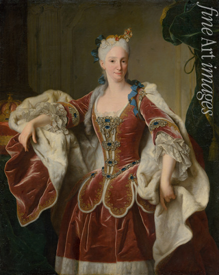 Ranc Jean - Portrait of Elisabeth Farnese, Queen consort of Spain