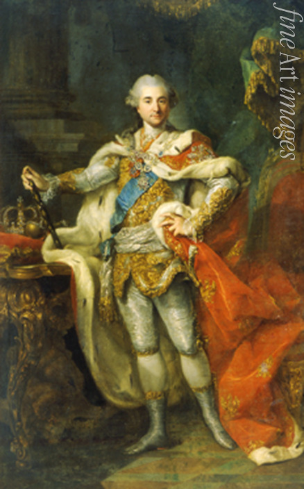 Bacciarelli Marcello - Portrait of Stanislaw II August Poniatowski, King and Grand Duke of the Polish-Lithuanian Commonwealth (1732-1798)