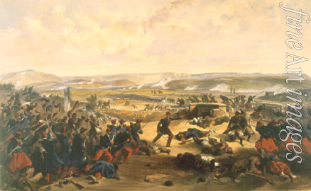 Simpson William - Die Schlacht bei Tschernaja am 16. August 1855