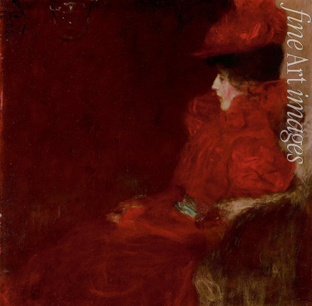 Klimt Gustav - Dame im Fauteuil (Woman in Armchair)