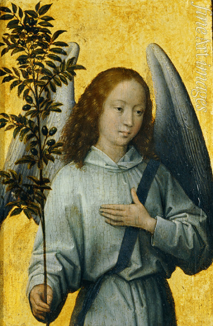 Memling Hans - Angel with an Olive Branch