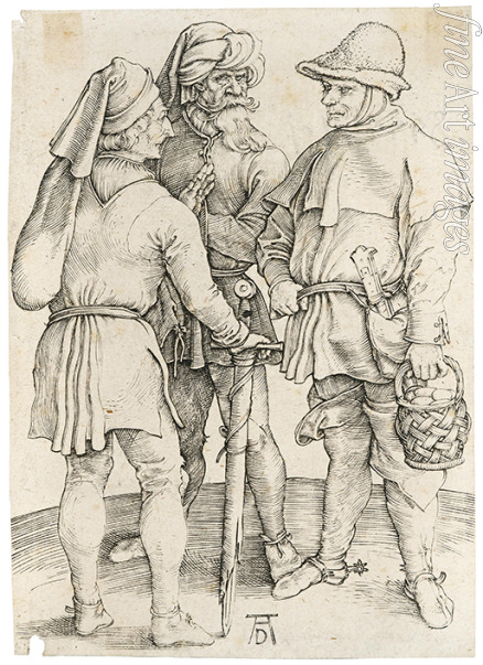 Dürer Albrecht - Drei Bauern im Gespräch