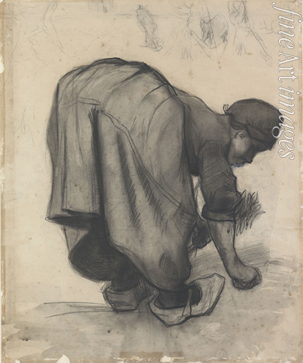Gogh Vincent van - Peasant Woman Gleaning