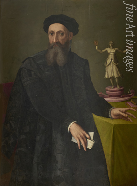 Bronzino Agnolo - Portrait of Bartolomeo Concini (1507-1578)