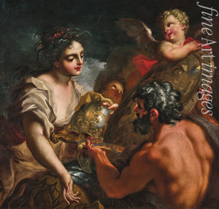 Balestra Antonio - Vulcan hands Thetis the shield for Achilles