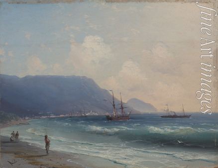 Aivazovsky Ivan Konstantinovich - Seascape overlooking Yalta