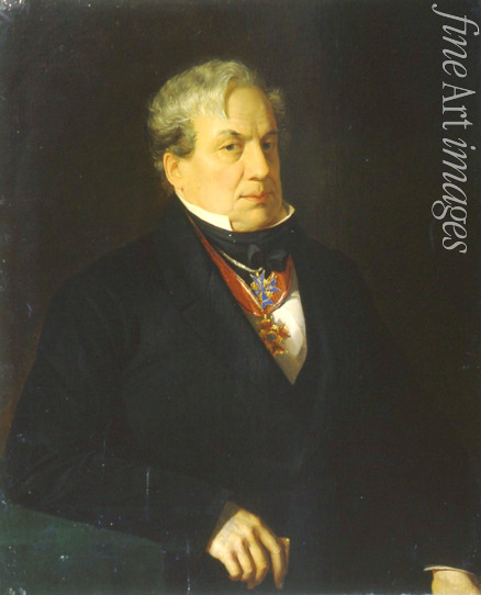 Toropov Foma Gavrilovich - Portrait of  Nikolay Petrovich Shishkov (1791-1869)
