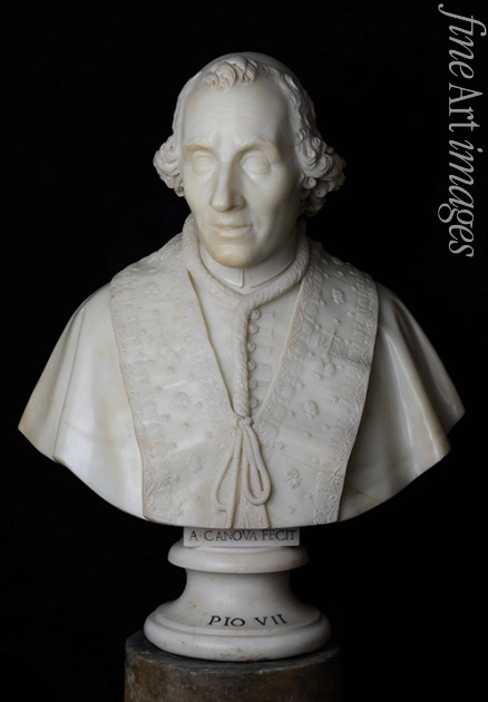 Canova Antonio - Portrait of Pope Pius VII (1742-1823) 