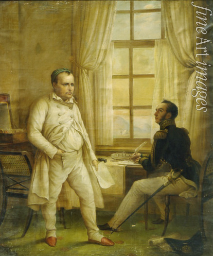 Arnold Ivan Karlovich - Napoleon Bonaparte on the island of Saint Helena
