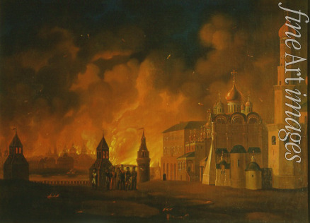 Smirnov Alexander F. - Fire of Moscow on 15th September 1812