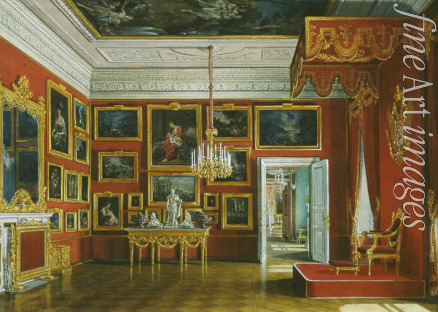 Hau Eduard - The Throne Hall in the Great Palace in Tsarskoye Selo