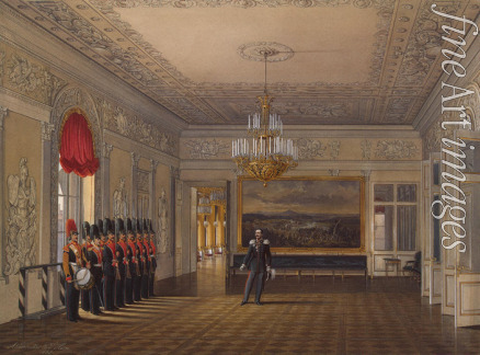 Hau Eduard - The Picket Hall in the Winter palace in St. Petersburg