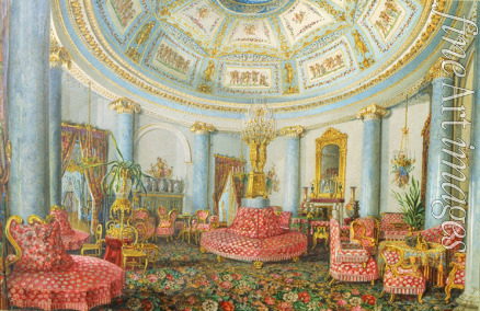 Sadovnikov Vasily Semyonovich - The Rotunda in the Yusupov Palace in St. Petersburg